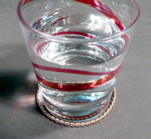 Tensor Rings Water glass